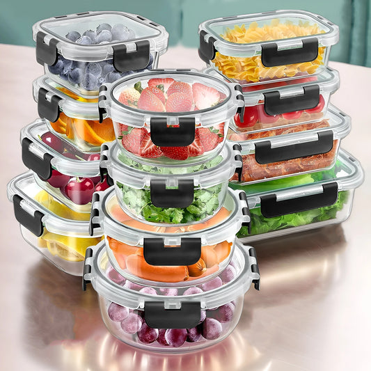 ToughSeal Glass Meal Prep Box